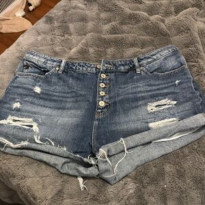 KanCan Denim Blue Women's Shorts size 3X